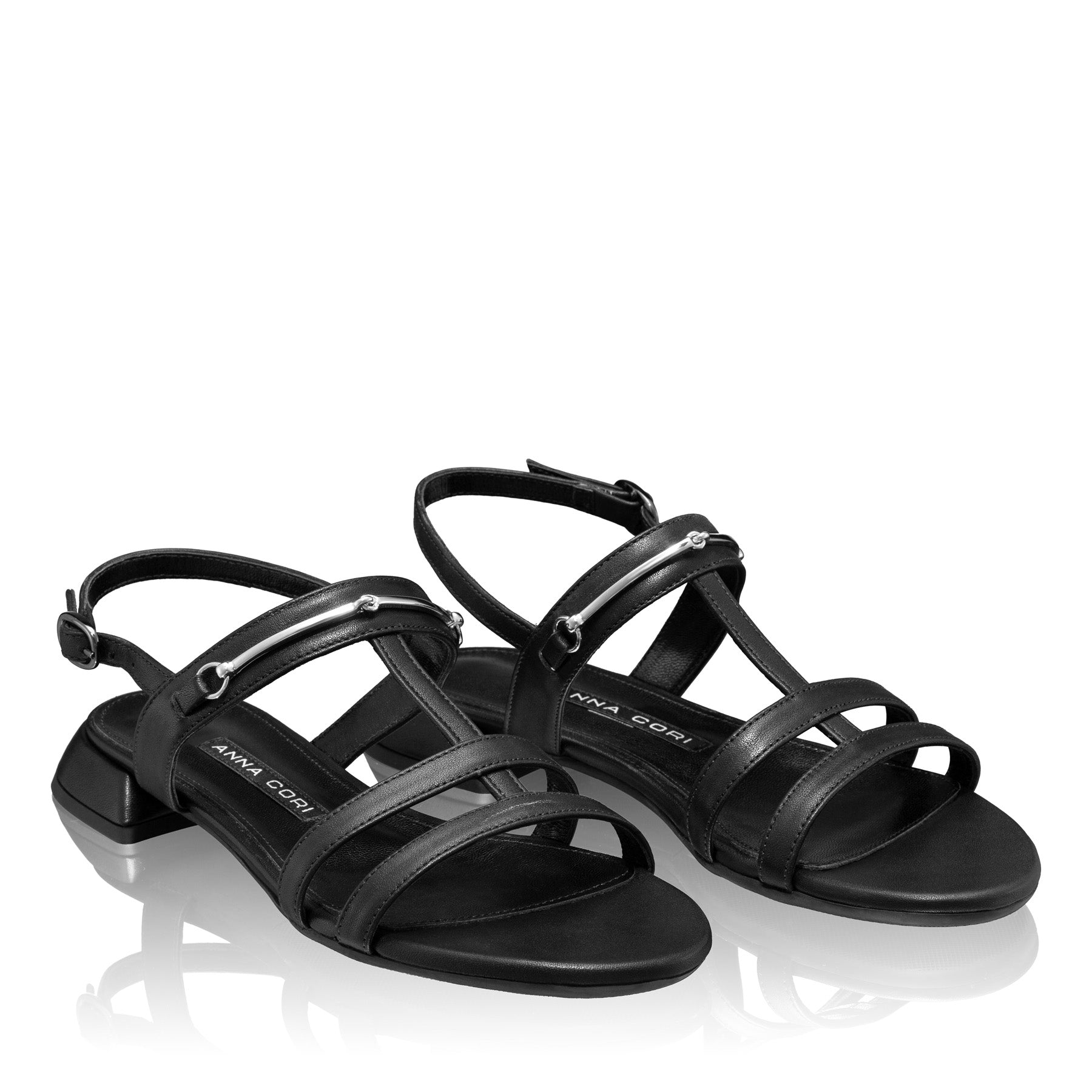 Sandale Dama 8013 Vitello Negru