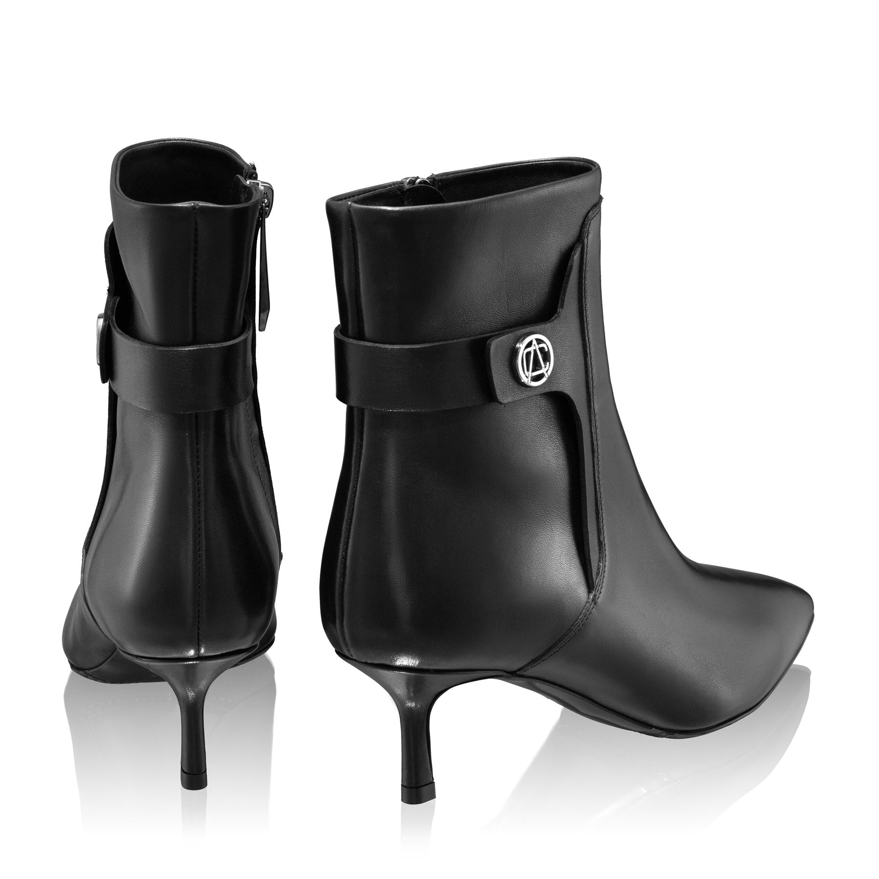 Botine Dama 8194 Vitello Negru