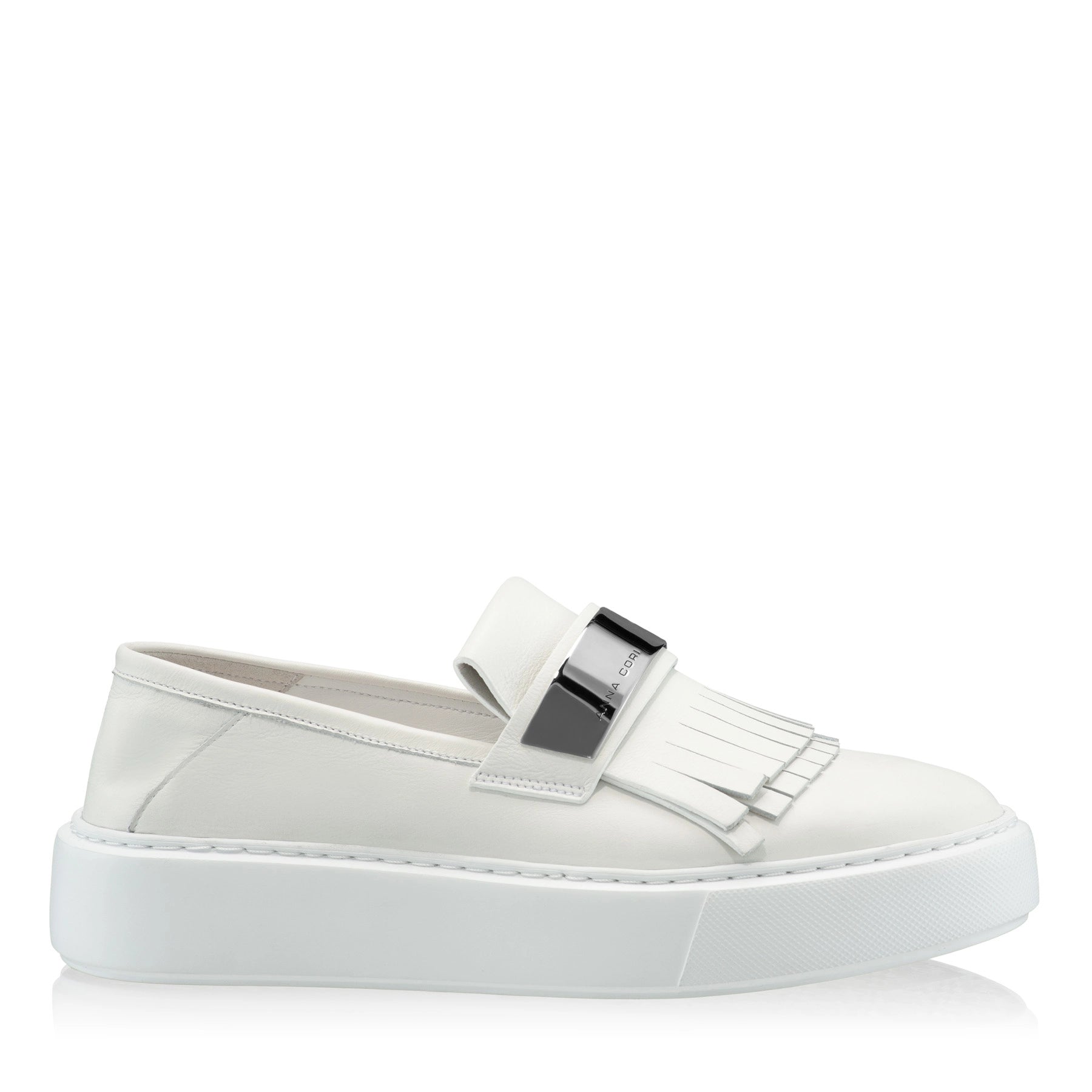 Pantofi Casual Dama 7543 Vitello Alb