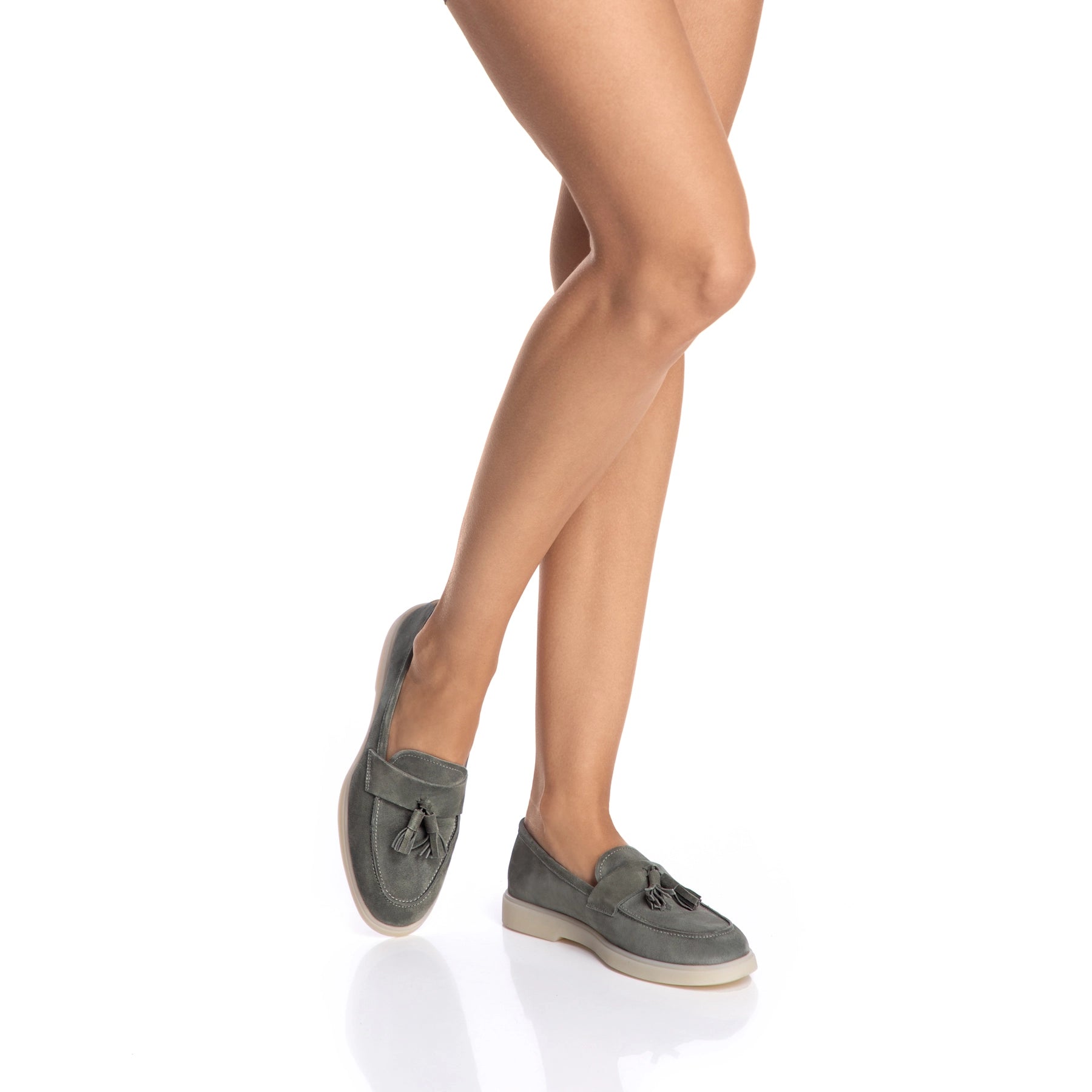 Pantofi Casual Dama 7517 Crosta Militare
