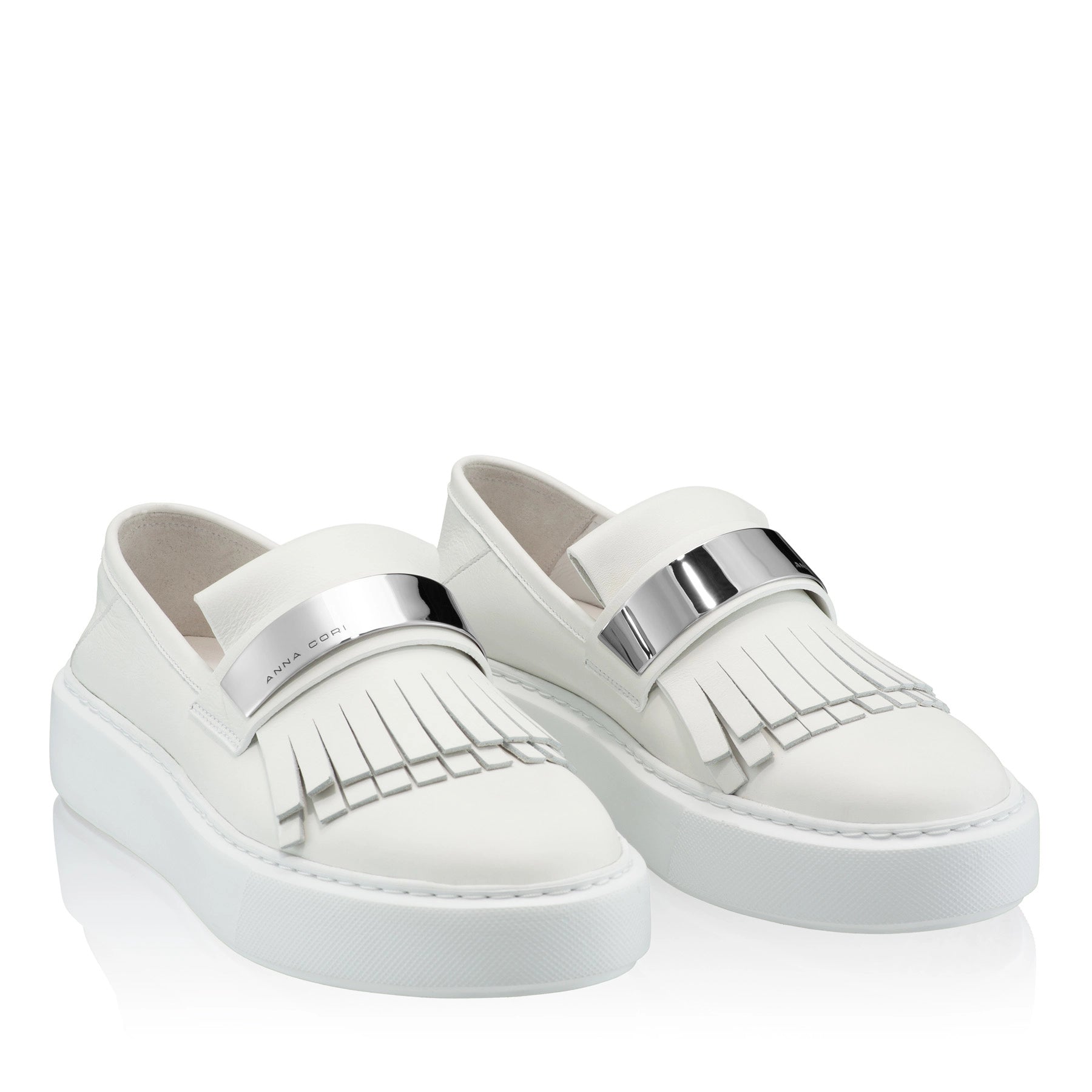 Pantofi Casual Dama 7543 Vitello Alb