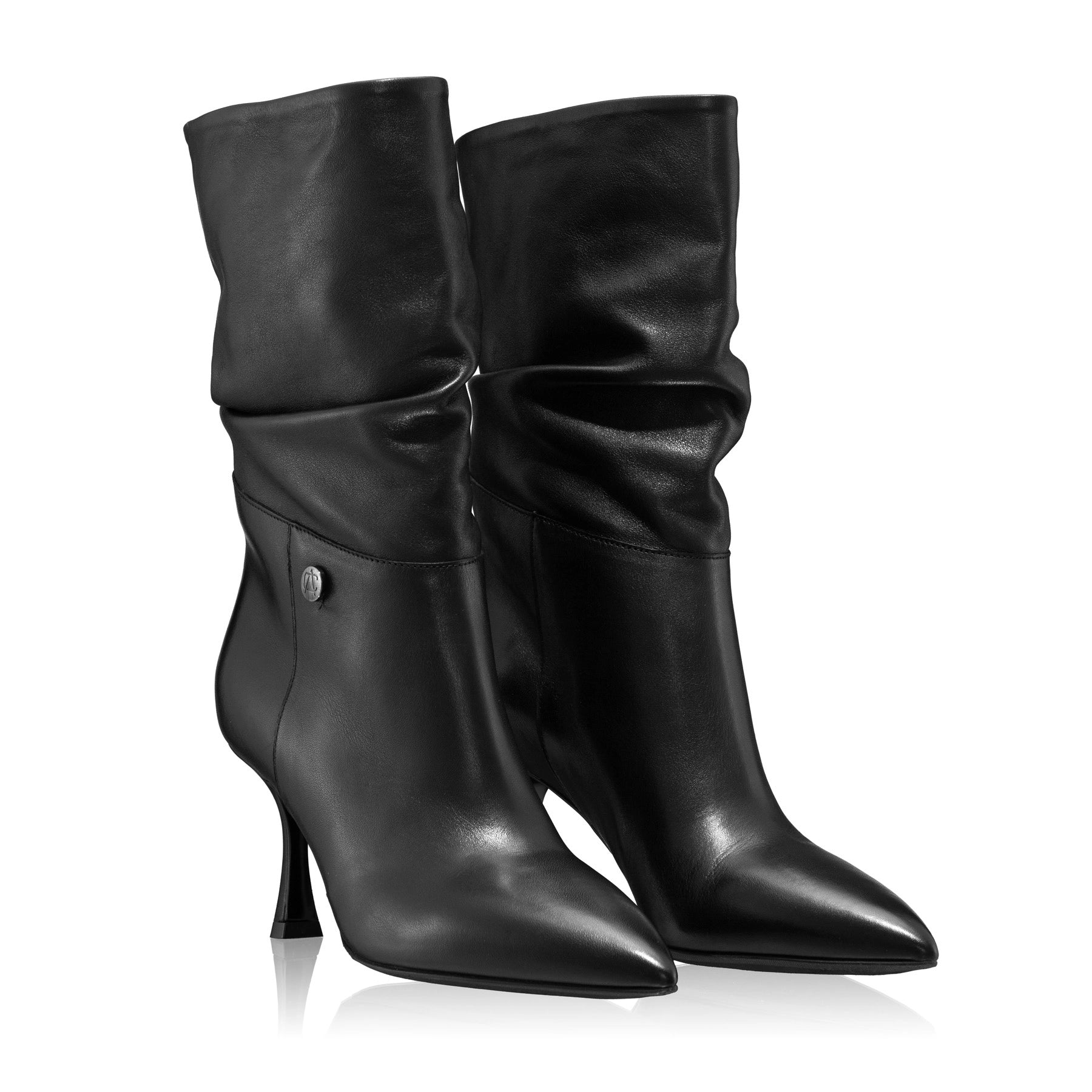 Cizme Dama 6476 Vitello Negru