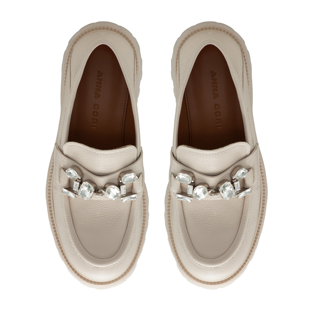 Pantofi Casual Dama 7596 Bottalato Panna