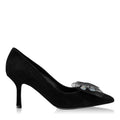 Pantofi Eleganti Dama 8065 Camoscio Negru