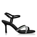 Sandale Dama 8030 Camoscio Negru