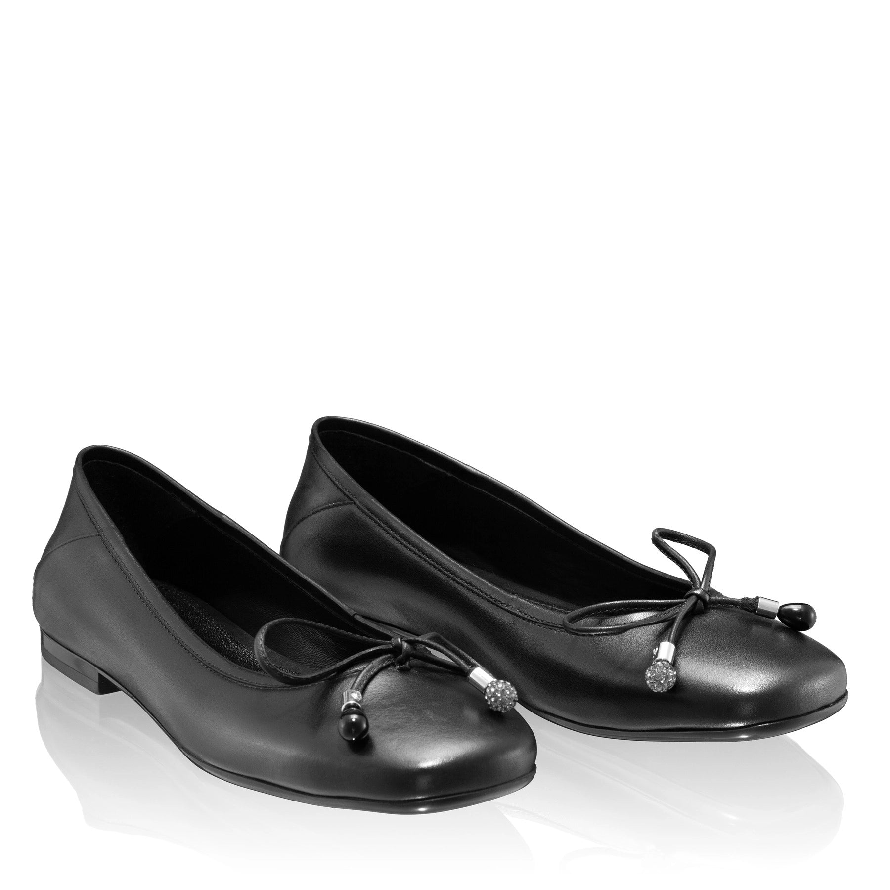 Balerini Dama 8103 Vitello Negru