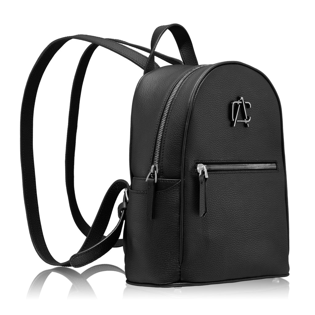 Rucsac dama BRITNEY 01 BOTTALATO NEGRU