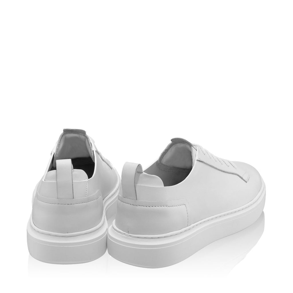 Pantofi Sport Barbati 7018 Vitello Alb