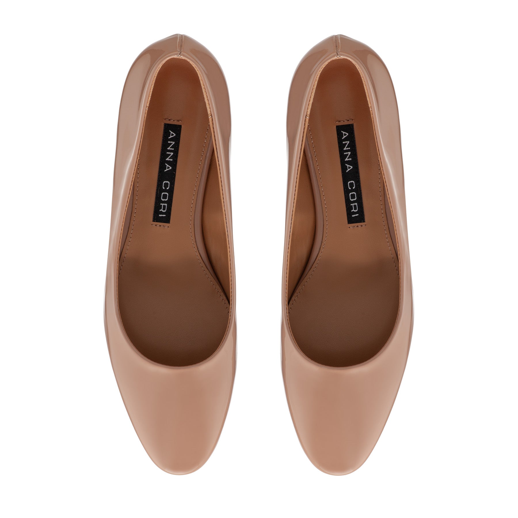 Pantofi Eleganti Dama 8047 Lac Nude