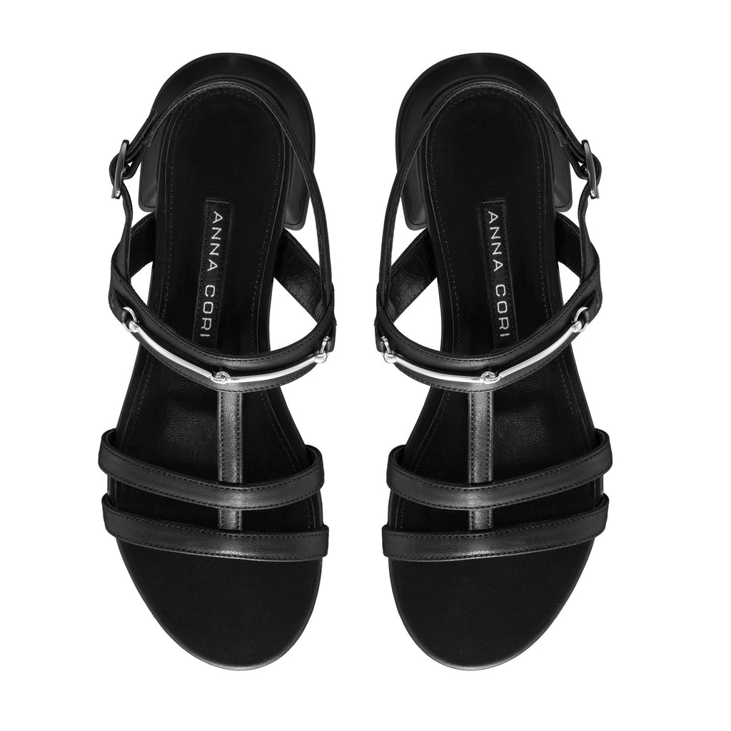 Sandale Dama 8013 Vitello Negru