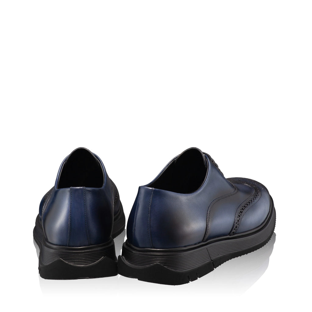 Pantofi Casual Barbati 7322 Vitello Blue
