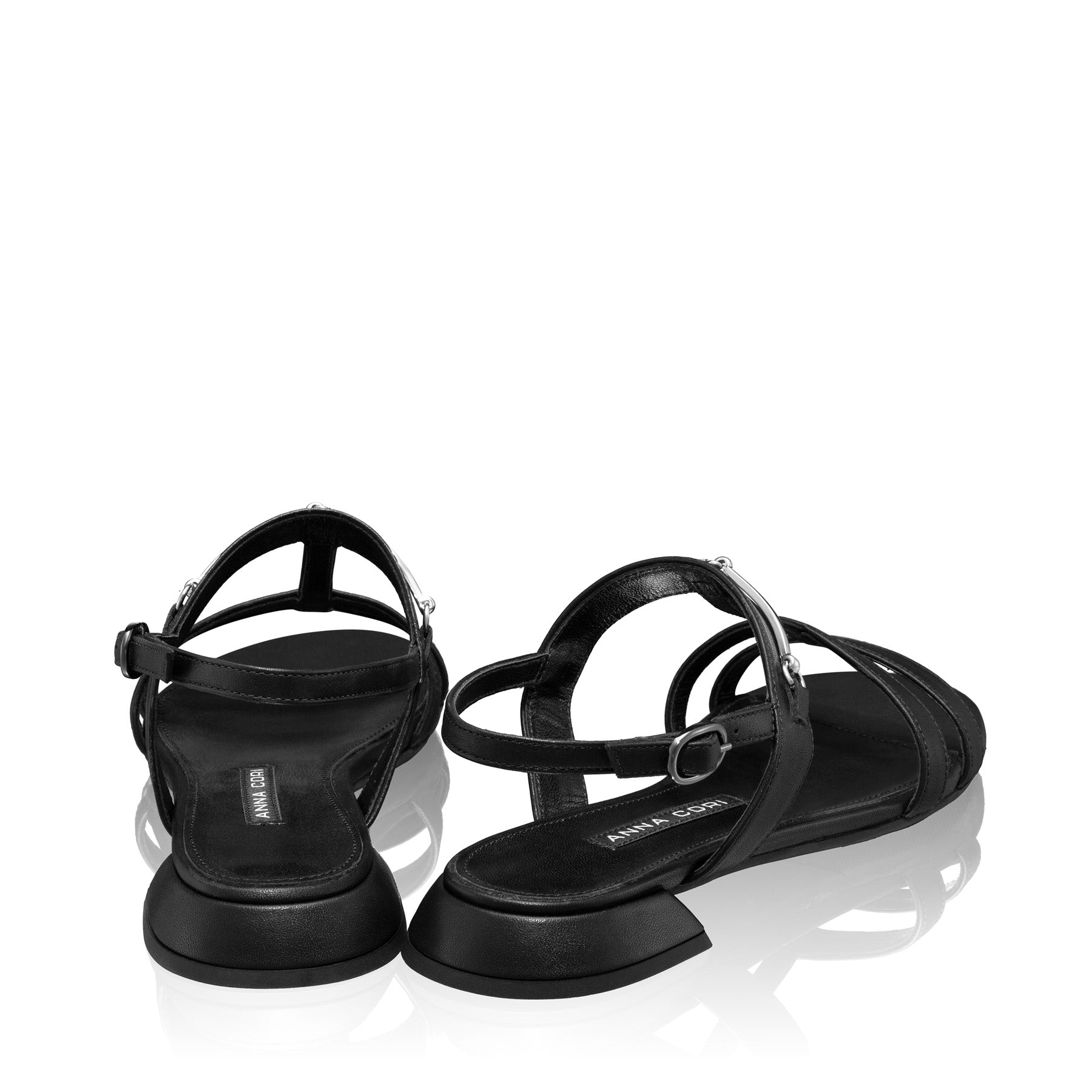 Sandale Dama 8013 Vitello Negru