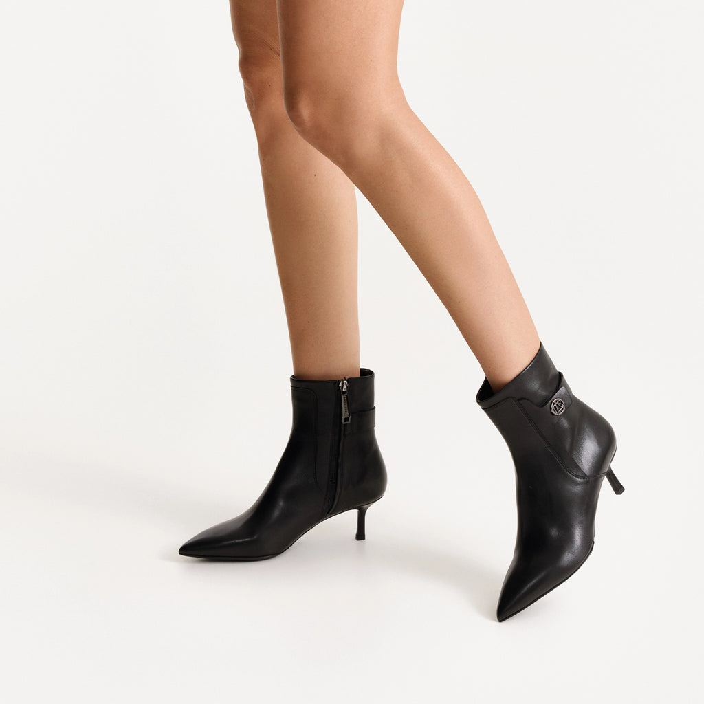 Botine Dama 8194 Vitello Negru