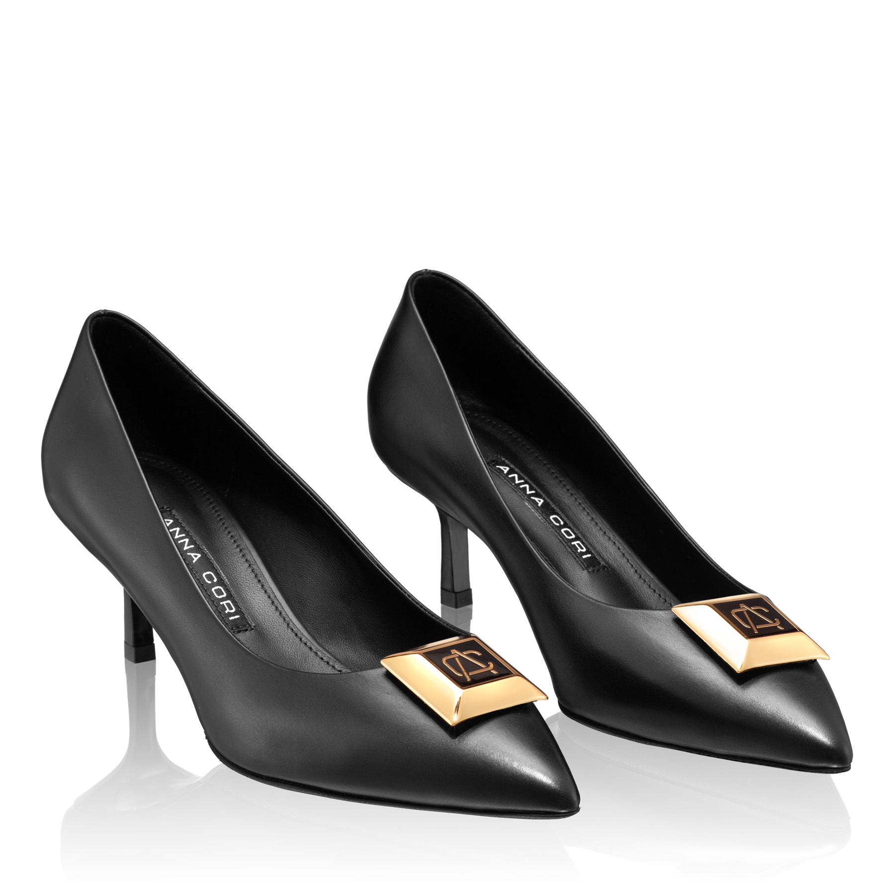 Pantofi Eleganti Dama 8069 Vitello Negru