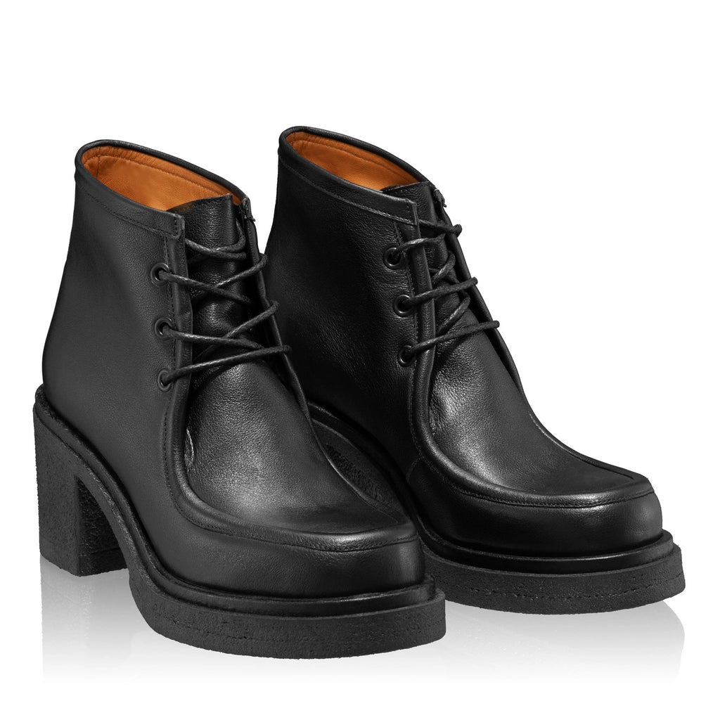 Ghete Dama 6374 Vitello Negru