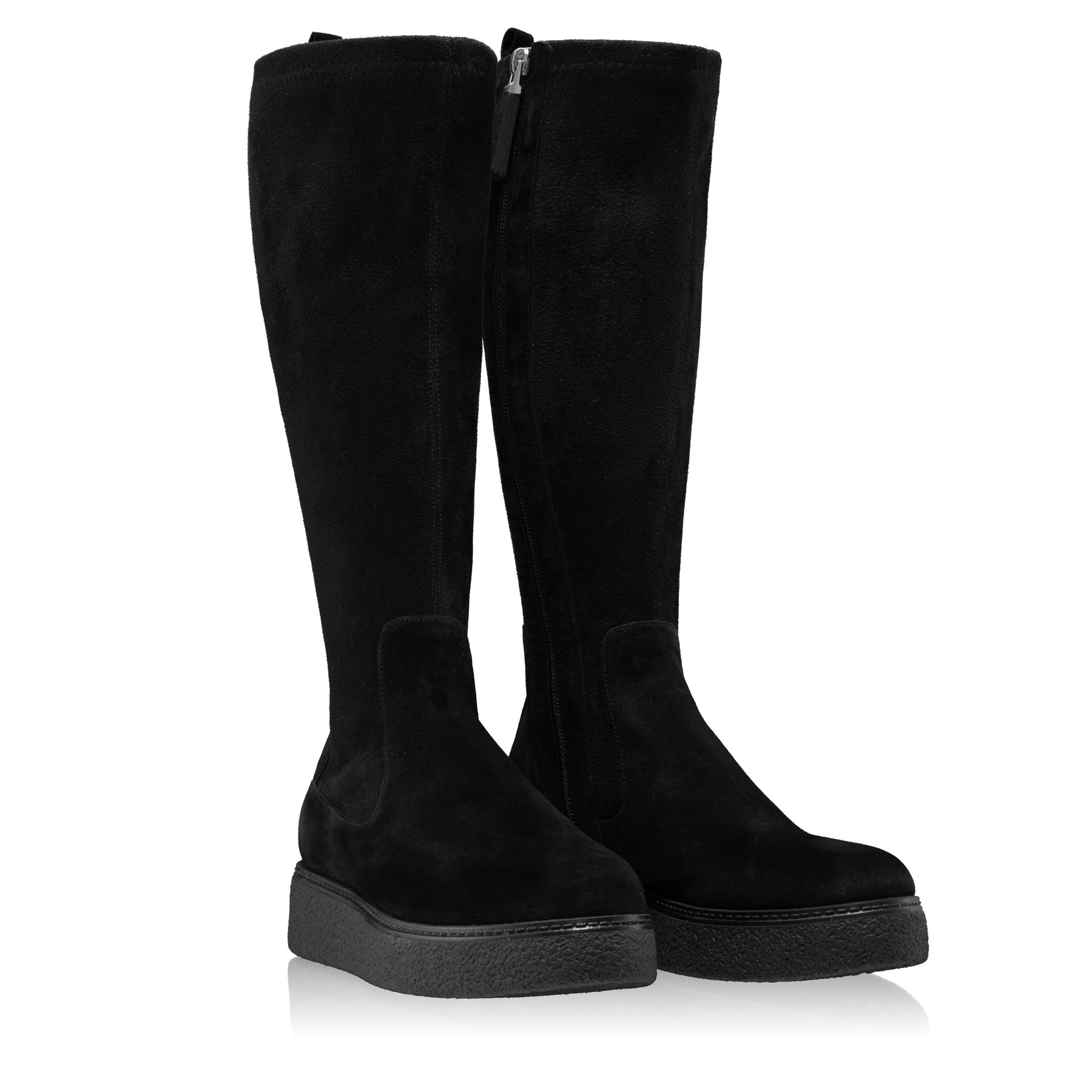 Cizme Dama 4940 Camoscio Negru