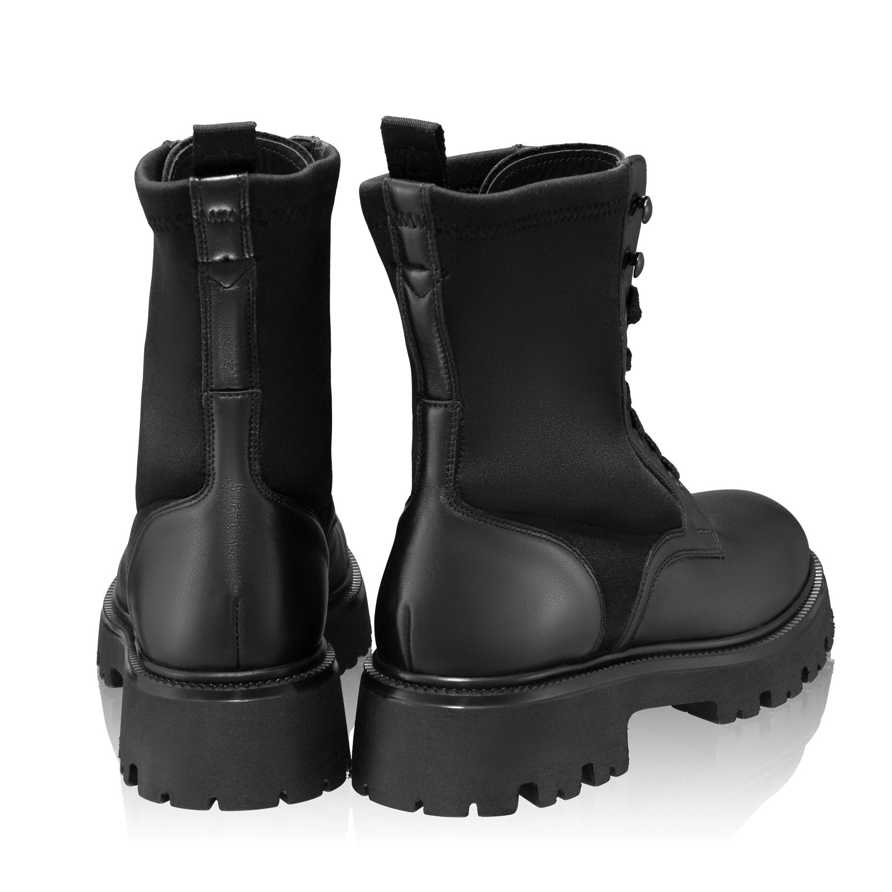 Ghete Dama 7935 Vitello + Stretch Negru